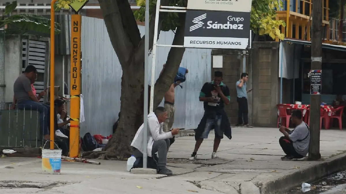 Migrantes en Villahermosa